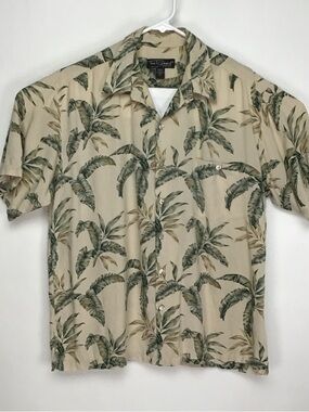 Tori Richard made in USA men’s short sleeve Hawaiian shirt large